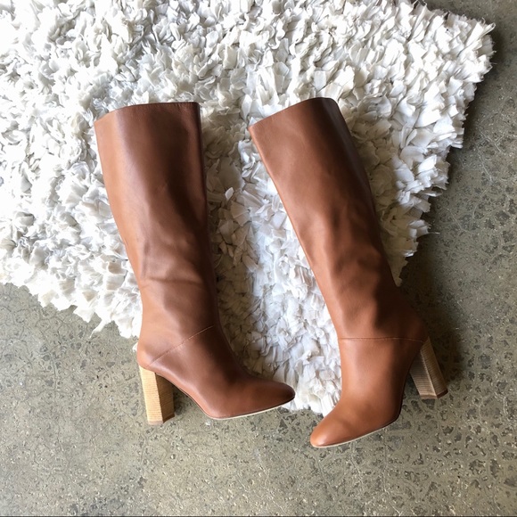 cole haan glenda leather knee high boot